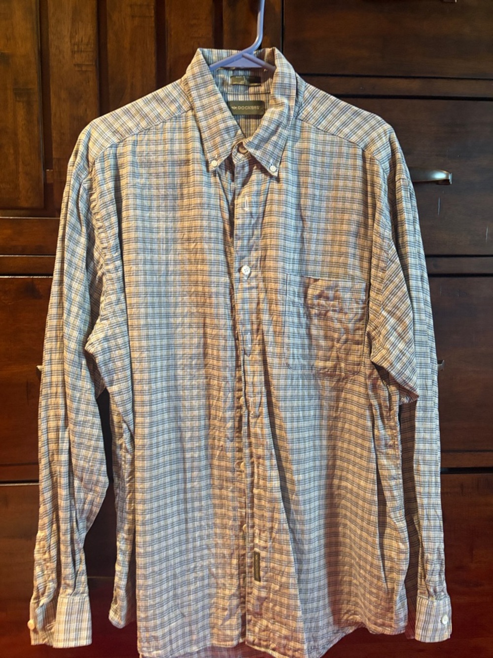LOT of 4 Men’s Dress Shirts size L